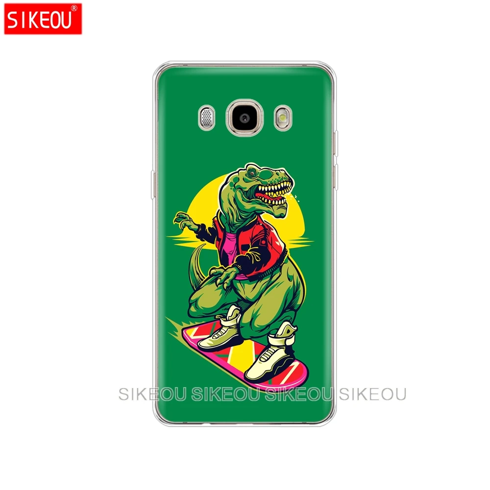 Силиконовый чехол для телефона Samsung Galaxy J1 J2 J3 J5 J7 MINI 2016 2015 prime Animal Dinosaur|Бамперы| |