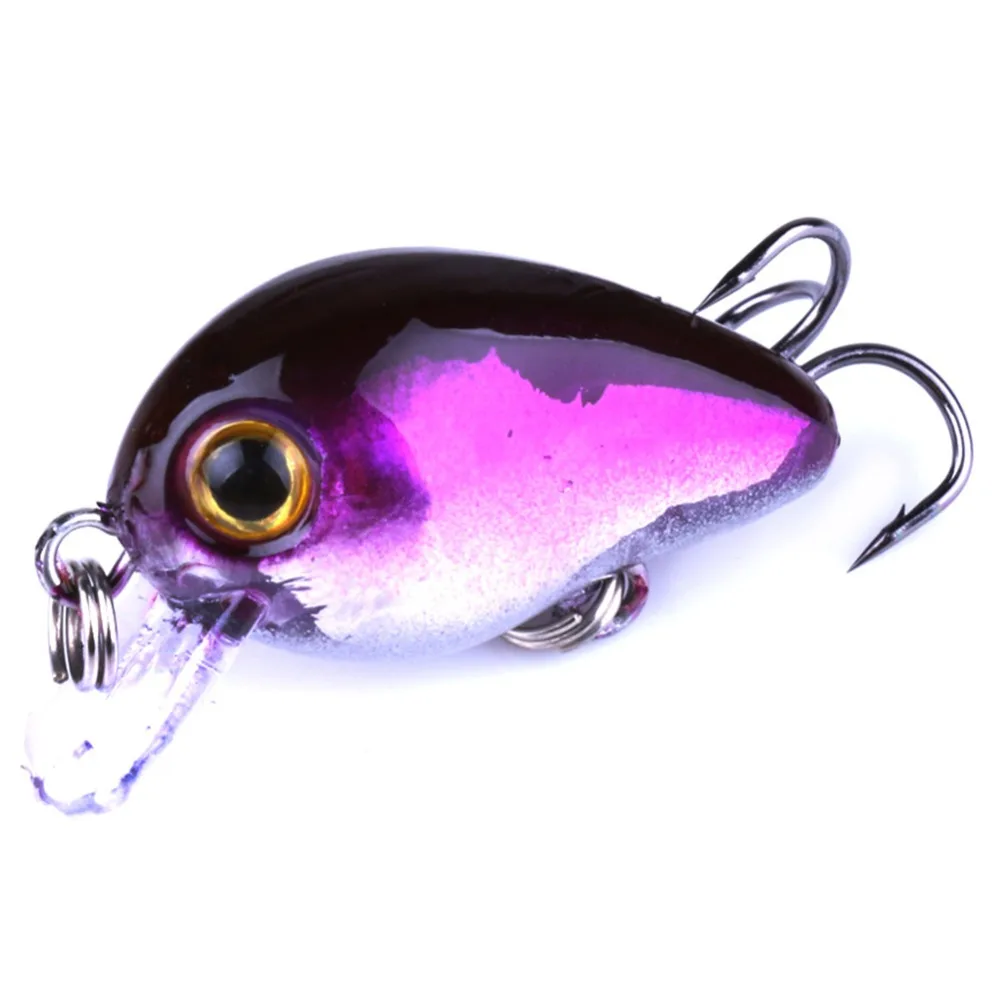 10 шт. миниатюрные бронзовые рыболовные приманки микро кривошипная приманка