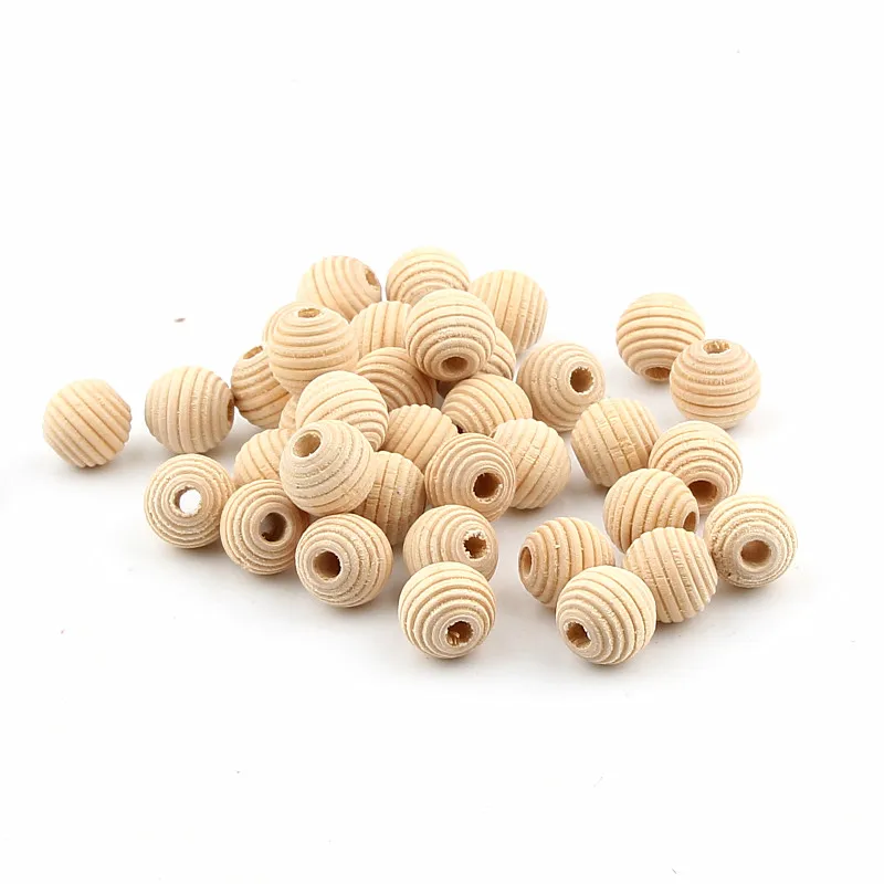 13x12 мм 50 шт. необработанные натуральные деревянные бусины в форме улья|beads for jewelry