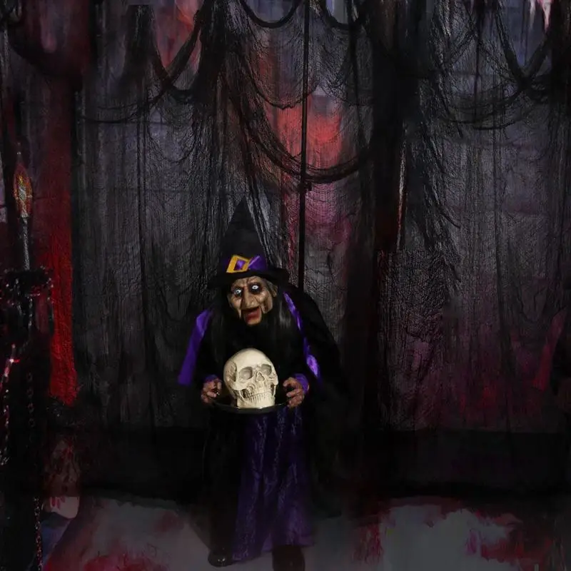 Дом с привидениями жуткая ткань украшение черная марля для Хэллоуина Декор 7 6*2 м |