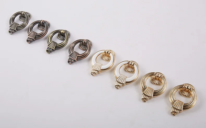 Ручки из цинкового сплава с одним отверстием для шкафа двери ящика мебели 2