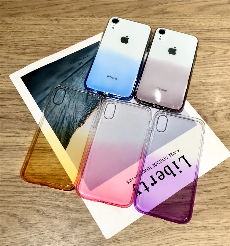Блестящий Радужный силиконовый чехол 2 в 1 для iphone XR 6 6s 7 8 Plus X XS MAX Meizu Pro Pro6 M3 M3S M5 M6 M6S