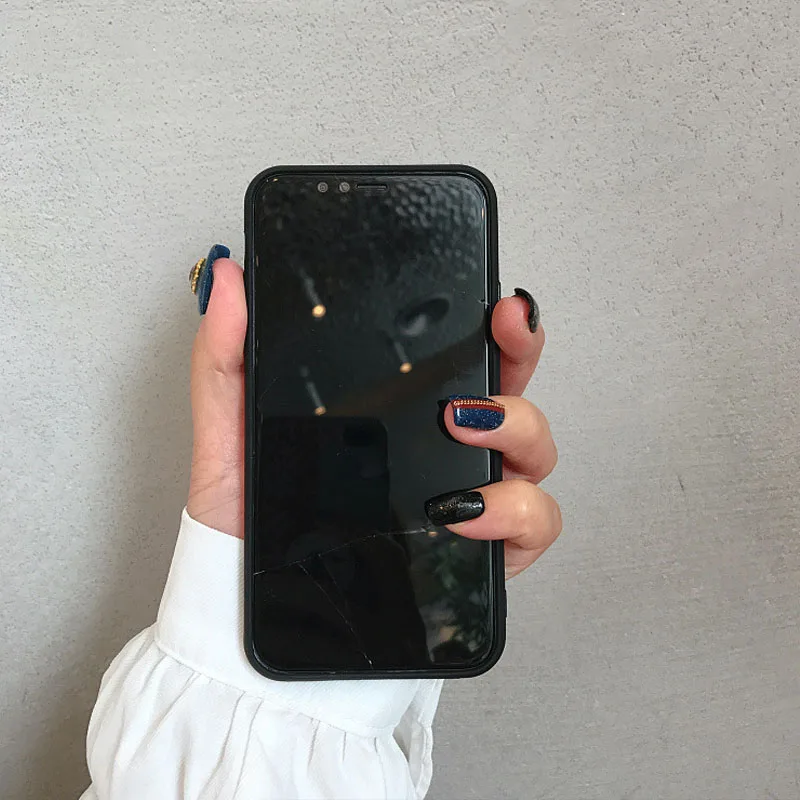 JiBan Корейский личность милая девочка телефон чехол для iPhone 6 6s 7 8 плюс X XS MAX XR IMD