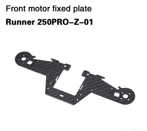 Runner передний двигатель фиксированная пластина 250PRO Z 01 для Walkera 250 PRO GPS Racer Drone RC