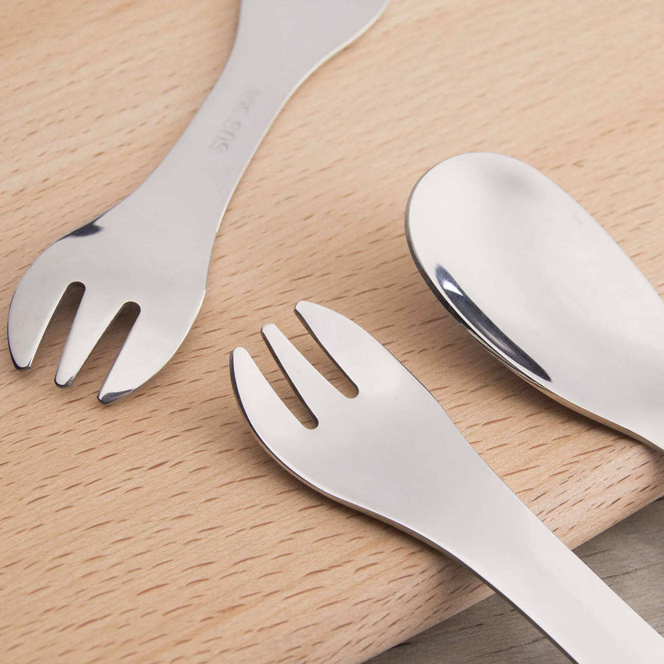 Милые комплекты одежды из 2 предметов Ложки для кошек вилки детская посуда #304