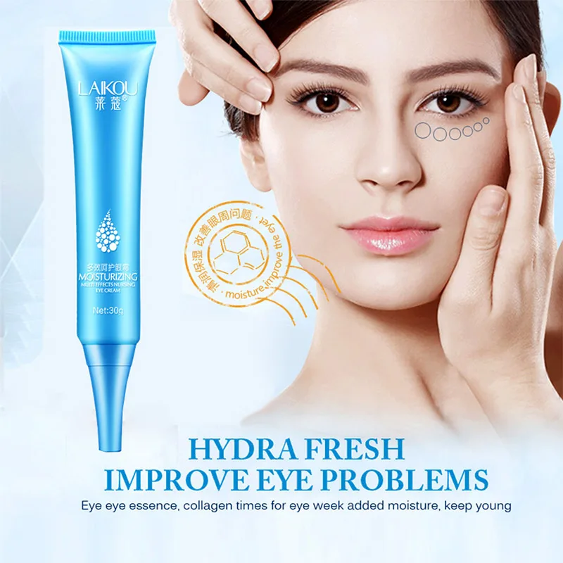 Hyaluronic Acid Eye Serum Cream Anti-Puffiness Remove Wrinkle Anti-Aging Remover Dark Circles Gel Essence Skin Care |