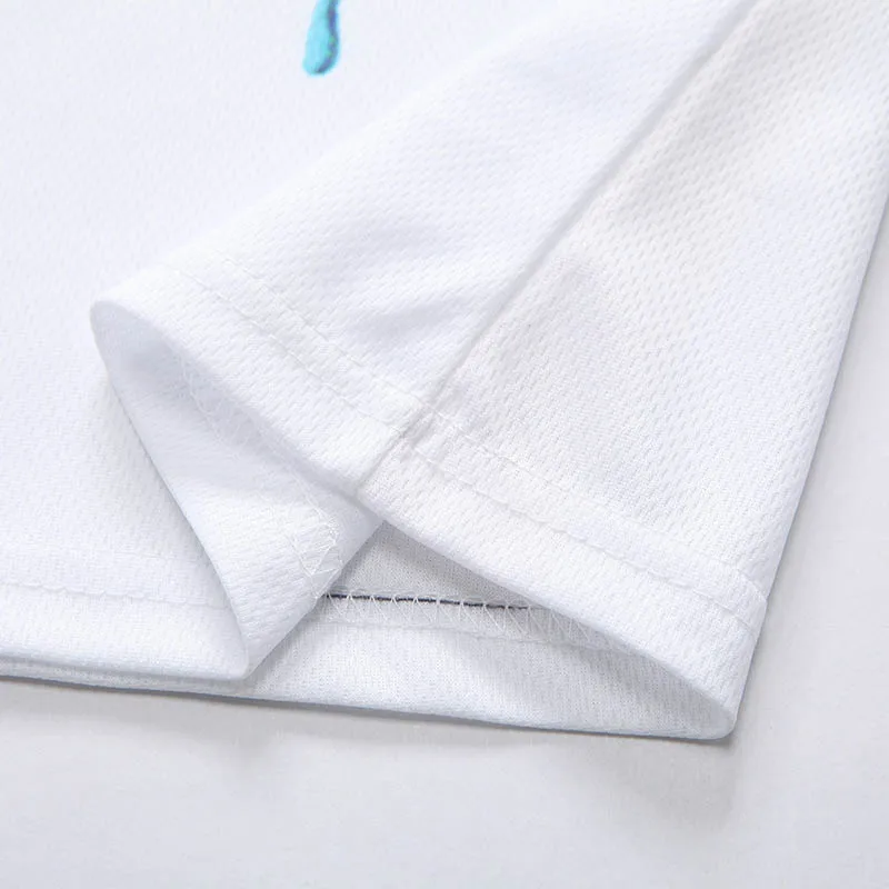 Новый всплеск чернил футболка для мужчин красочные печатные Забавные футболки