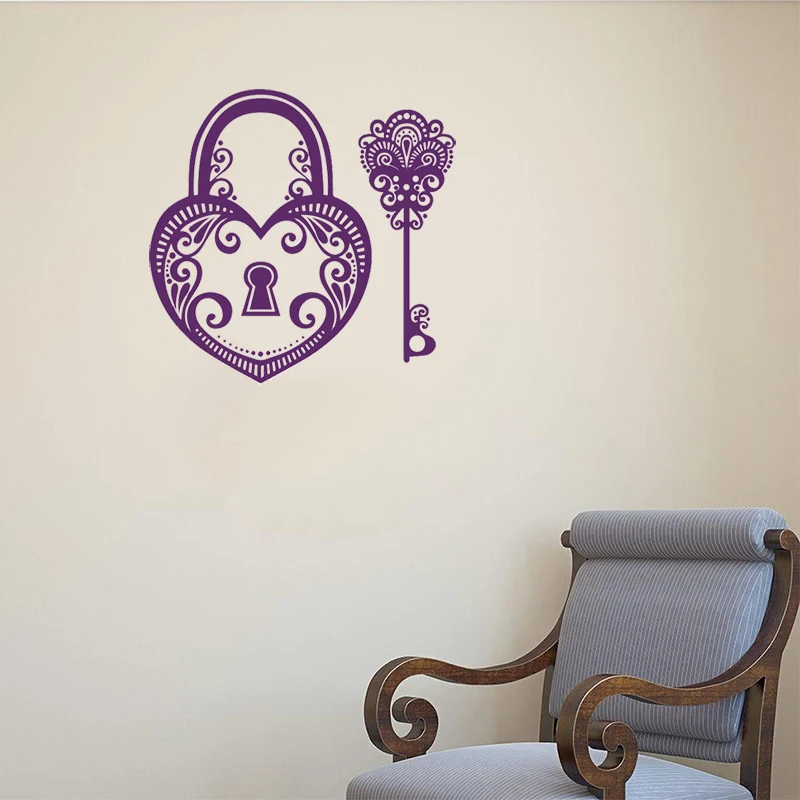 Настенная Наклейка stizzy Key Castle для девочек дизайн спальни изголовье домашний