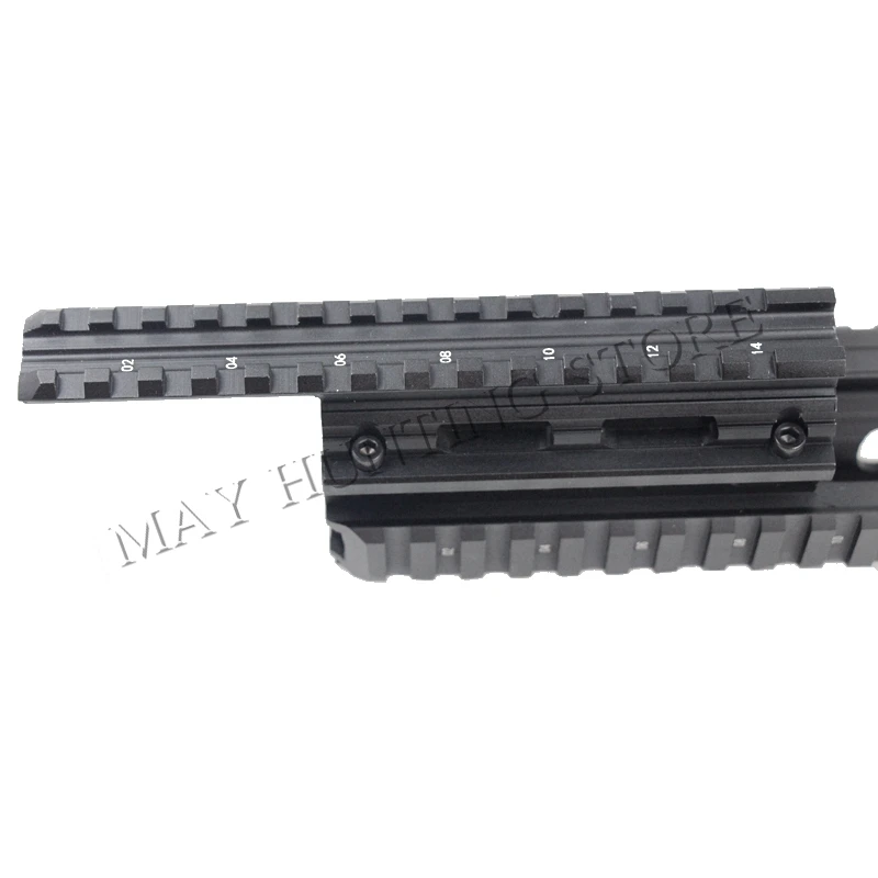 Высокое качество алюминиевый Тактический 7 62x39 Quad Rail Handguard Mount AK черный с