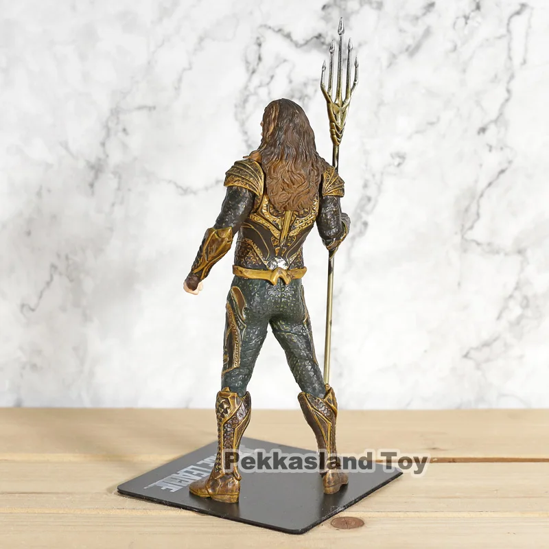 Комический фильм DC супер герой статуя Лига Justice Aquaman Orin с Trident Kotobukiya фигурка модель игрушки