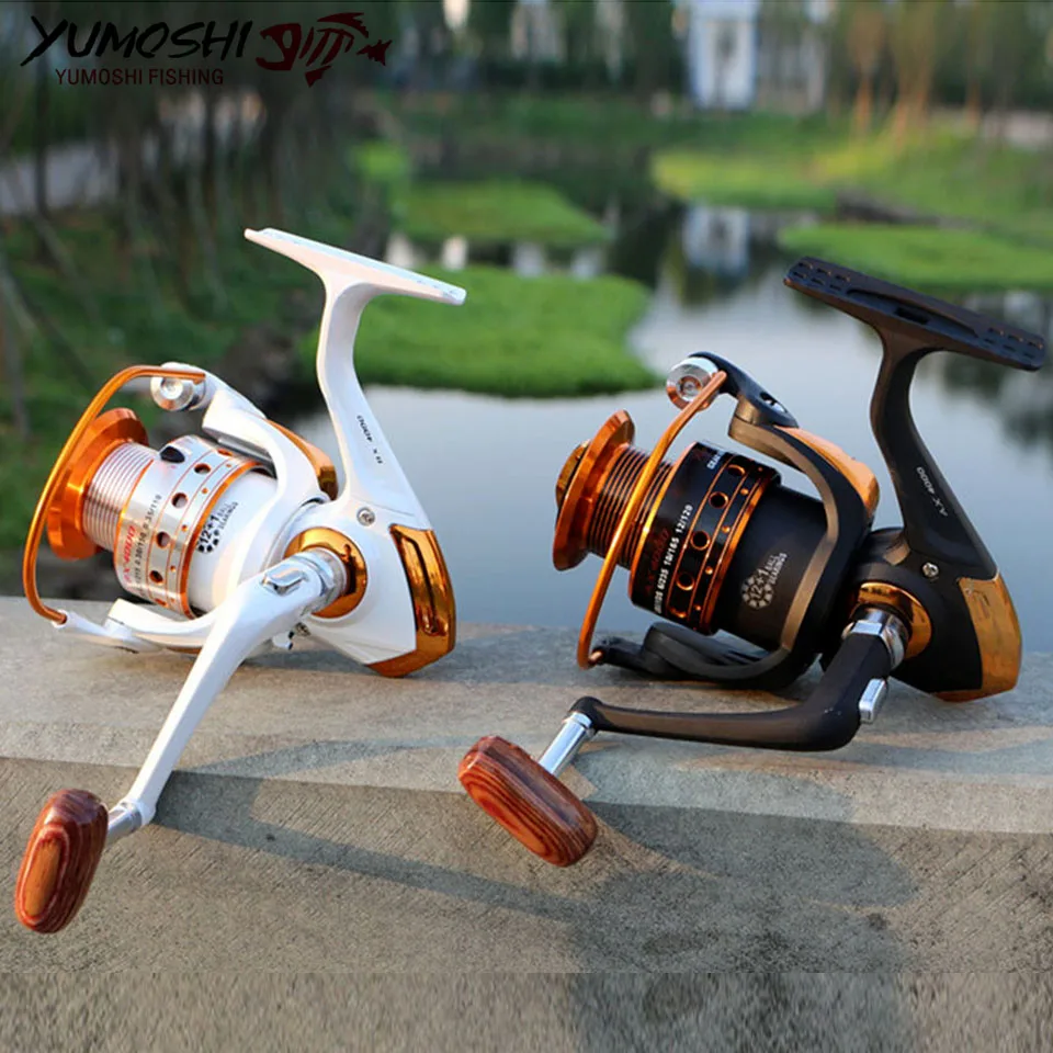 Рыболовная катушка для спиннинга 12 + 1 подшипник 500 9000|fishing wheel|spinning reelreel 12bb |