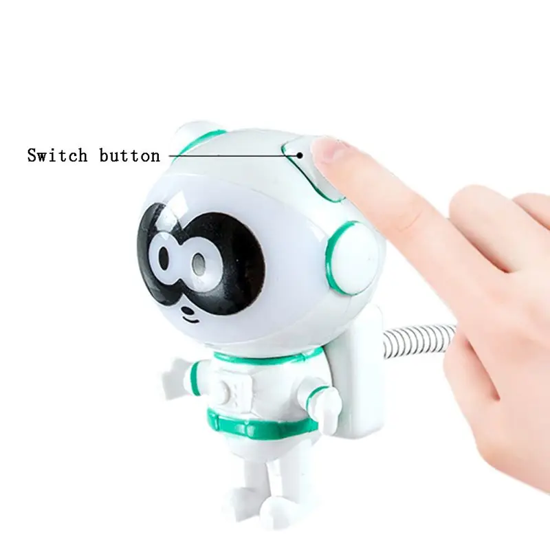 Светодиодный ночник с гибкой пандой 5 в пост. Тока|Ночники| |