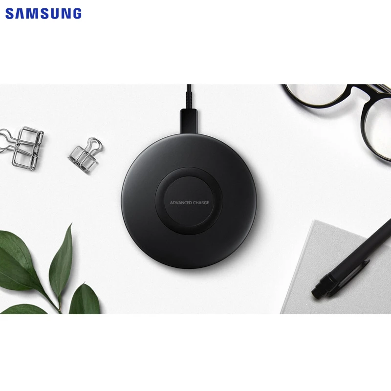 SAMSUNG!! Быстрая Беспроводной Зарядное устройство EP-P1100 зарядного устройства для Galaxy S9Plus S10 Note10 Note9 Note8 iPhone8 S7edge G955F S8 S9