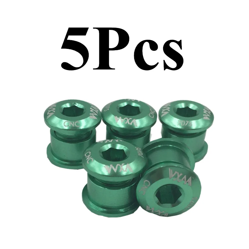 Звездообразные болты VXM для горного велосипеда 5 шт. 7075 T6 алюминиевый сплав CNC