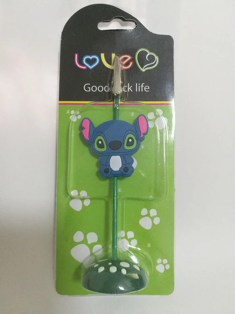 Каваи Мультяшные металлические зажимы для заметок подставка карт держатель