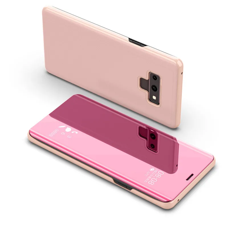 Зеркальный чехол для Samsung Galaxy A6 A7 A8 S8 S9 Plus S6 S7 Edge J4 J6 2018 J3 J7 Neo J5 Prime A3 A5 2017 Note 8