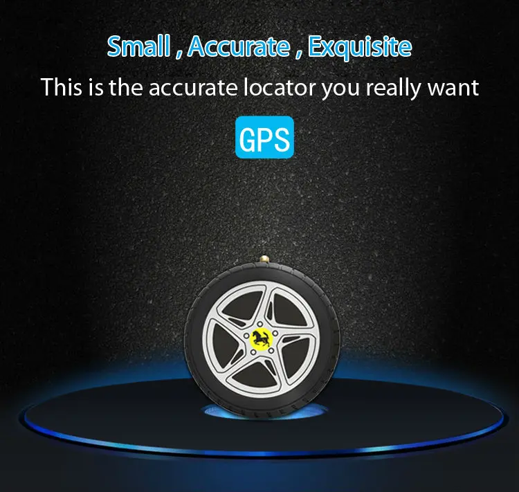 Микро мини скрытый gps локатор анти-потеря трекер шины дизайн в режиме реального времени вызова позиционирования веб-/приложение отслеживания для автомобиля детей