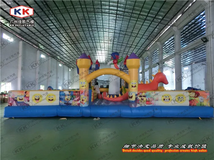 Детский надувной замок-батут для парка | Игрушки и хобби