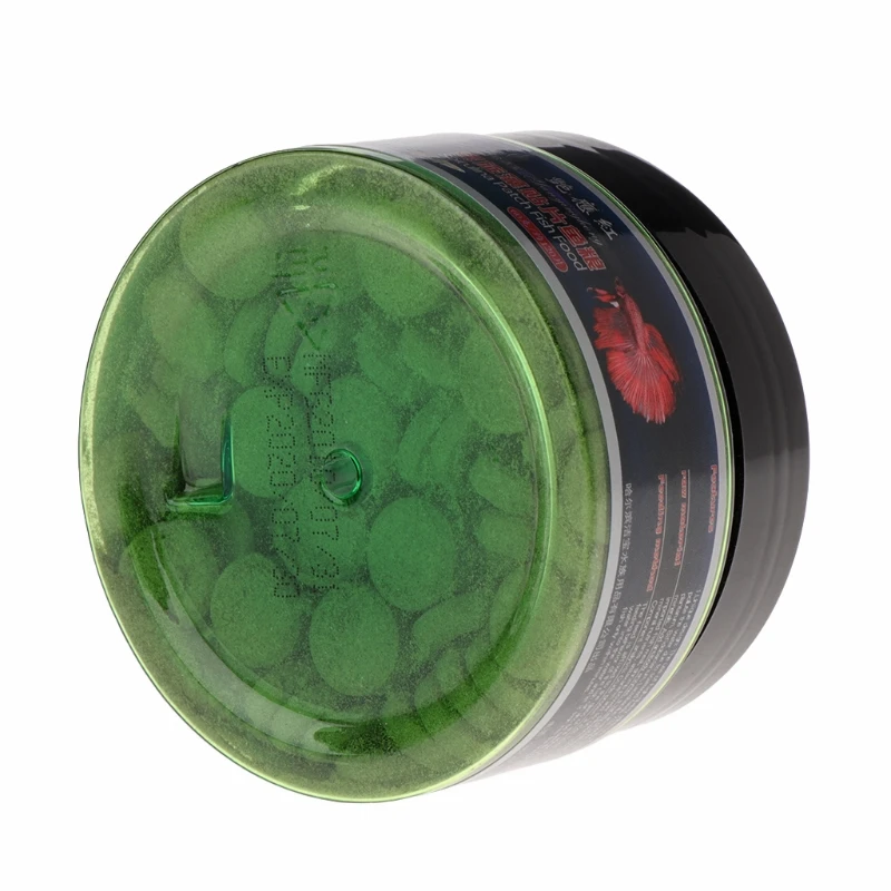 1 коробка таблетки для рыбной еды Спирулина водоросли аквариумные аквариум рыб