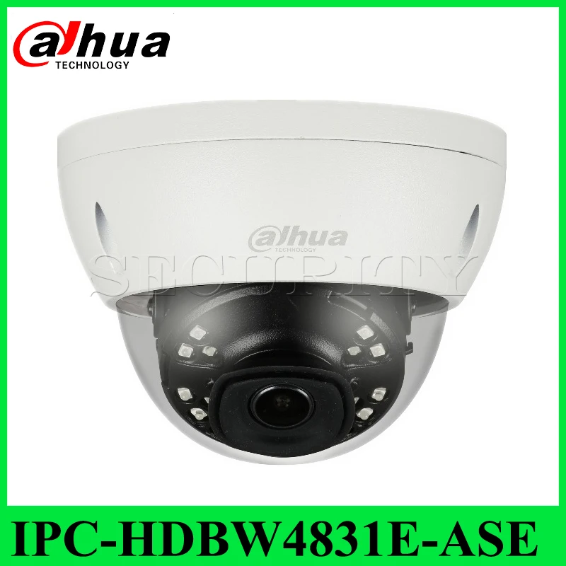 Dahua Original IPC-HDBW4831E-ASE IP67 8MP POE Network Dome Camera IR30M IK10 4K Upgrade from IPC-HDBW4830E-AS With LOGO | Безопасность и
