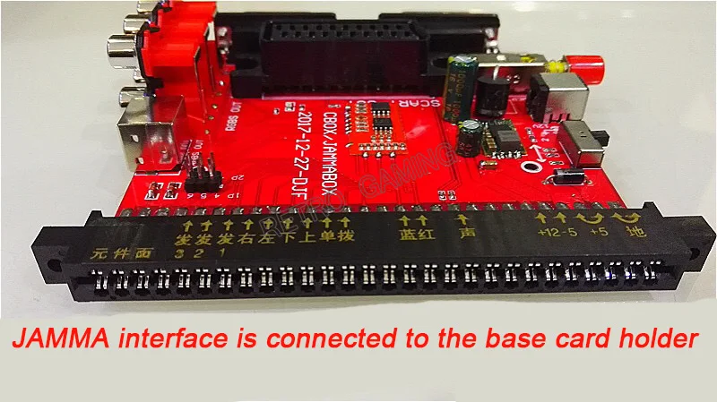 1 шт. JAMMA в дБ 15pin Joypad Конвертация платы JAMMA CBOX конвертер SCART выход для любого JAMMA аркадная игра PCB SNK материнская плата