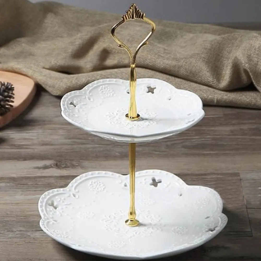 2 яруса фурнитура 3 Корона металлическая пластина для торта подставка вечеринки