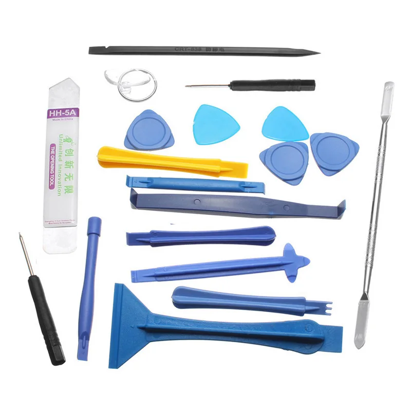 

Hot 19 pcs 1 Sets Opening Repair Tools Laptop Phone / Screen Disassemble Tools Set Kit For iPhone For iPad Cell Phone Tablet PC