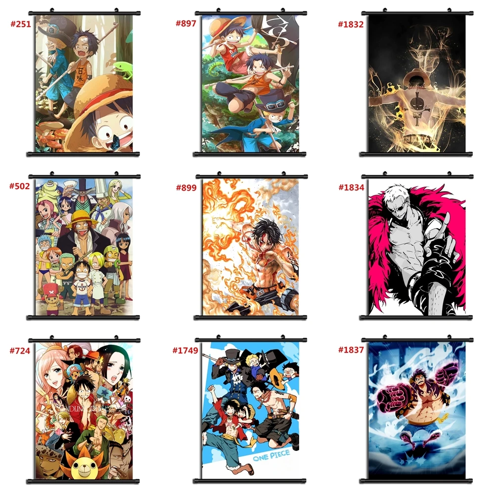 Одна деталь Аниме Манга плакат прокрутки A|Рисование и каллиграфия| |