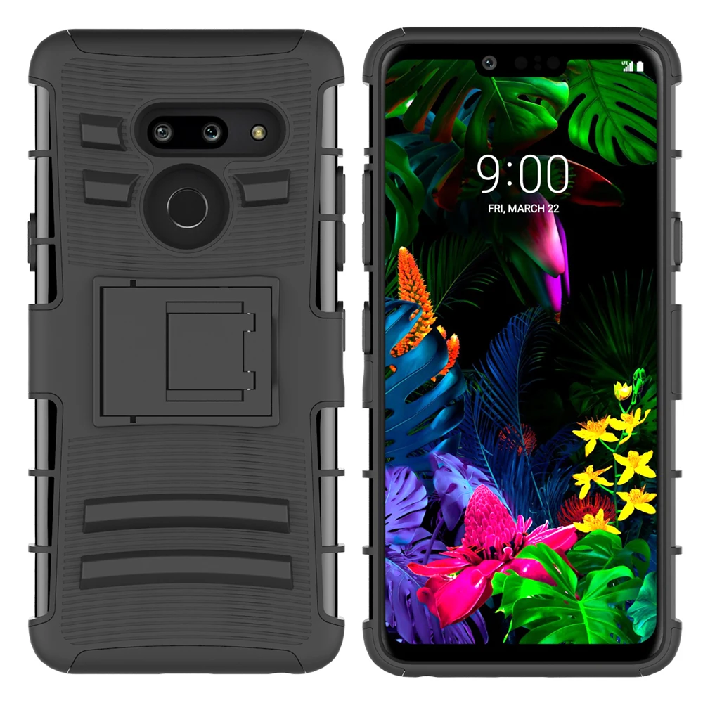 Conelz для LG G8 ThinQ Чехол гибрид телефона противоударный сверхпрочный полноразмерный