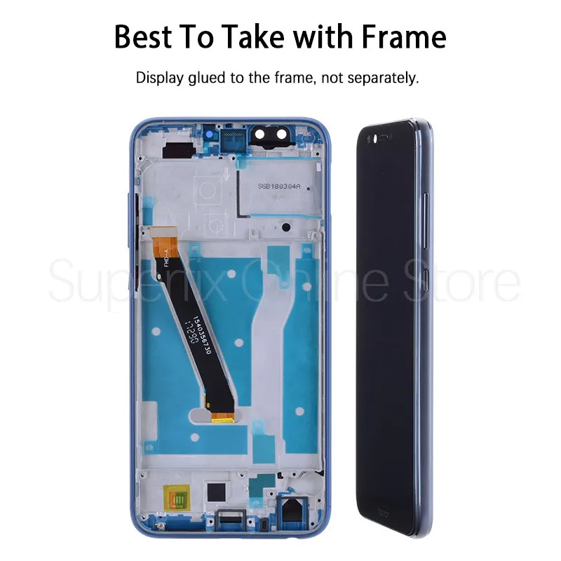 ЖК-дисплей Дисплей для Huawei Honor 9 Lite Сенсорный экран Замена Оригинал lite молодежное