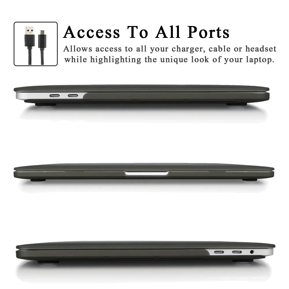 Redlai для Macbook Air 13 &quotНовый Pro 15 Сенсорная панель кристалл матовый пластиковый