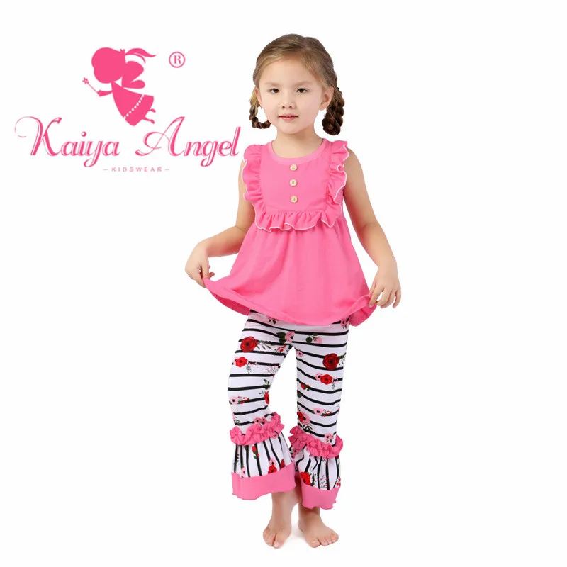 Kaiya Angel хлопковый топ с изображением арбуза Happy Easter брюки цветными яйцами летняя