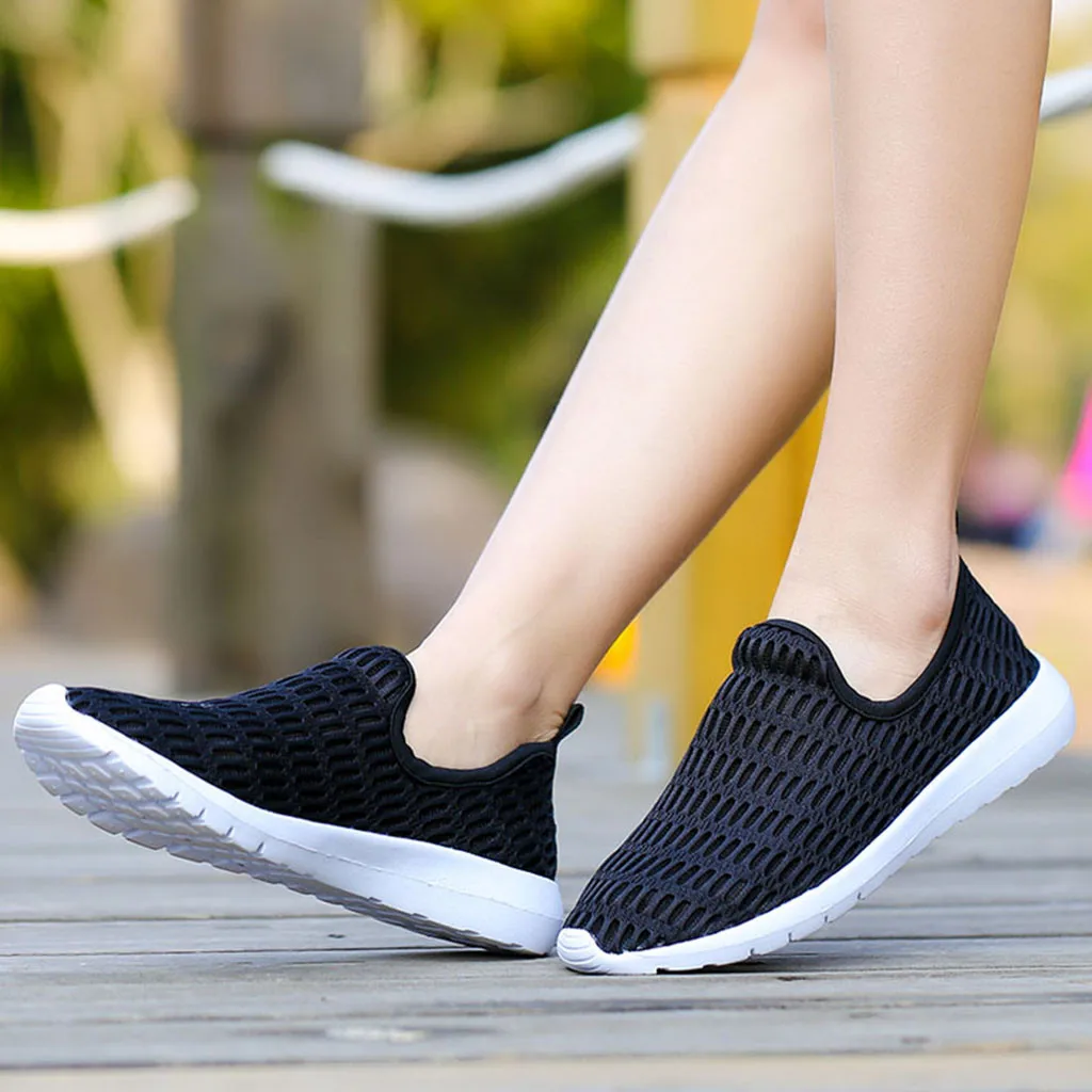 Женские кроссовки легкие из сетчатого материала для бега ходьбы 2019|Женские и