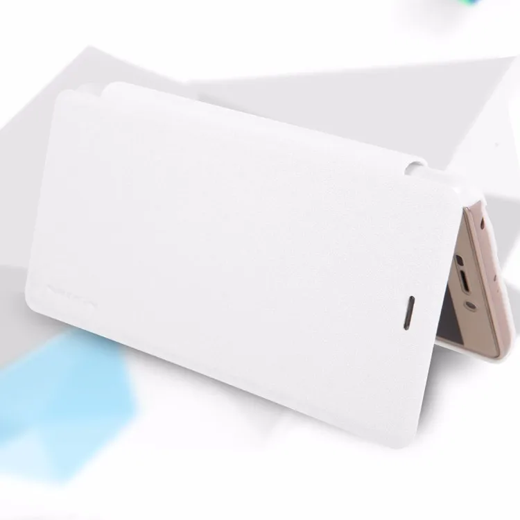 NILLKIN блестящий кожаный чехол для Xiaomi Redmi 3 S/Xiaomi Redmi 3 pro 5,0 дюймов жемчужно-разноцветный чехол
