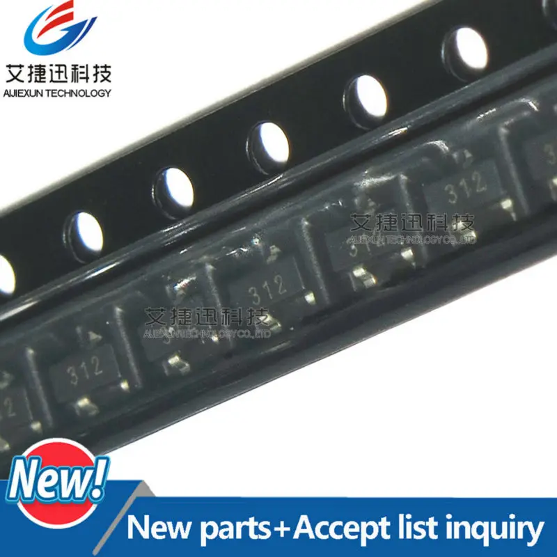 100Pcs ZXTP2025FTA Silk-screen312 SOT23 50V PNP medium power transistor in stock 100%New and original | Обустройство дома