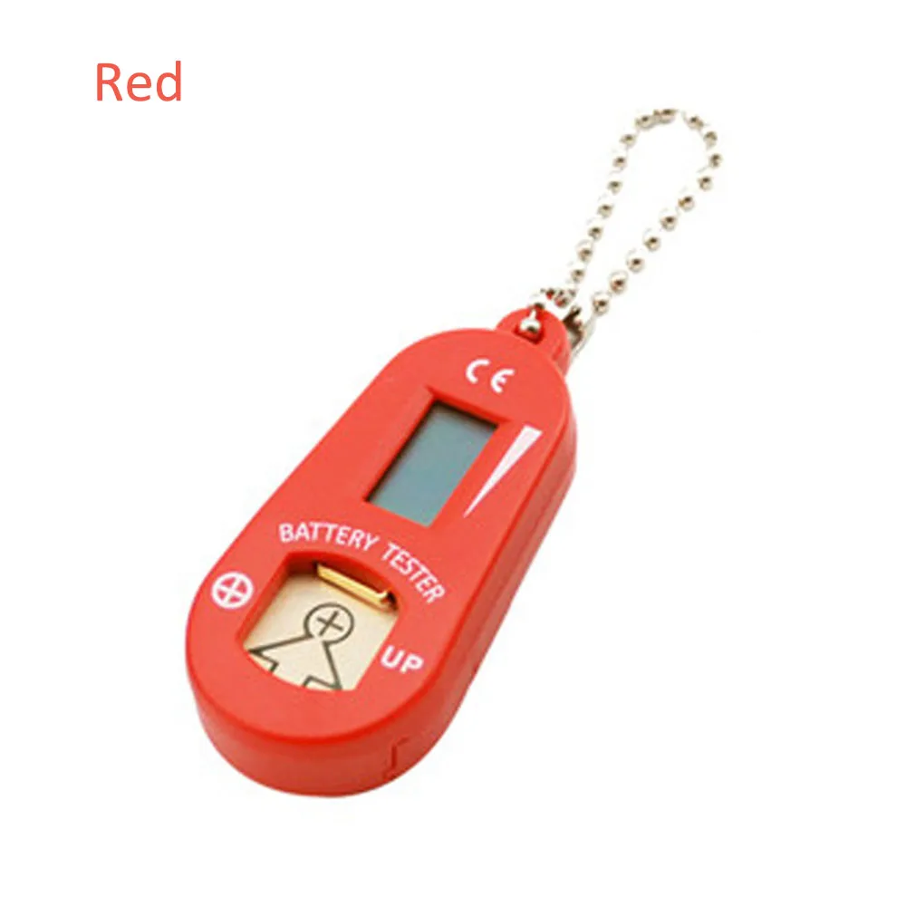 Red Портативный аккумулятор для слухового аппарата измерительное аппаратное обеспечение тестер батареи проверки ЖК-экран - Цвет: Red