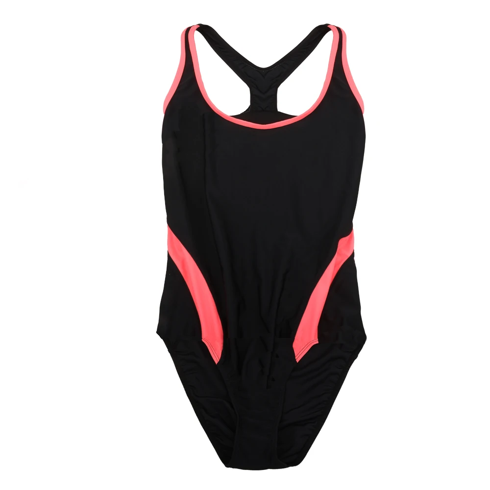 Женский спортивный трикини для тренировок Цельный купальник монокини гонок