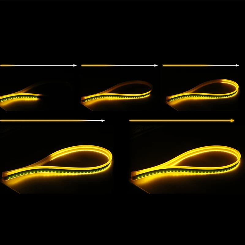 CARLitek светящаяся белая желтая полоса Led DRL сигнальный светильник поворота