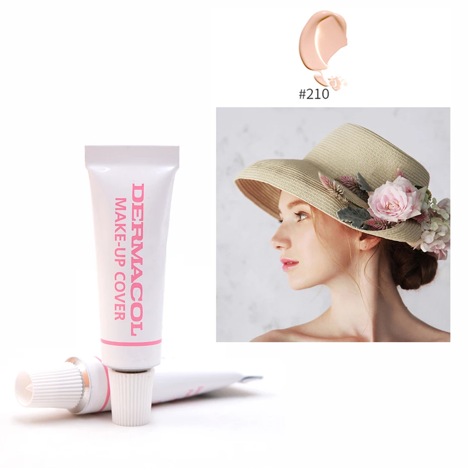 Dermacol консилер водостойкий макияж покрытие 4 г праймер консилер Dermacol основа веснушки следы акне контур макияж