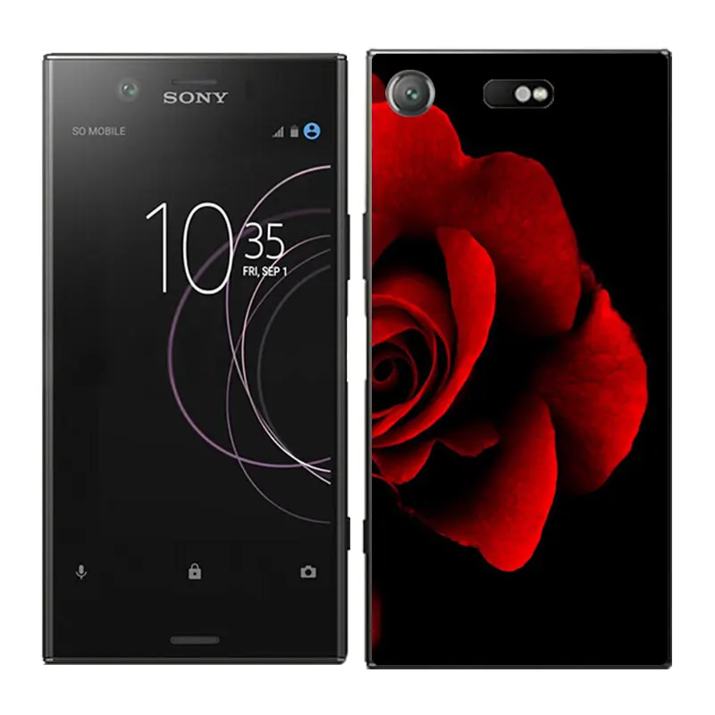 Чехлы для телефонов для Sony Xperia XZ1 компактный чехол для сна чехол с рисунком Fundas Мягкий силиконовый чехол из ТПУ ультра тонкие чехлы - Цвет: 06