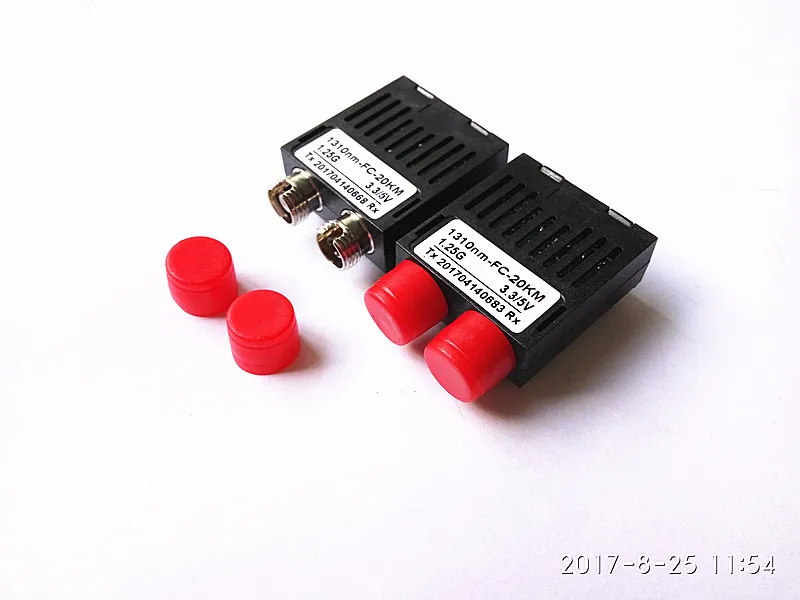 2 шт./лот 10/100/1000 м двойное волокно 1x9 оптический модуль приемопередатчика 1 25G