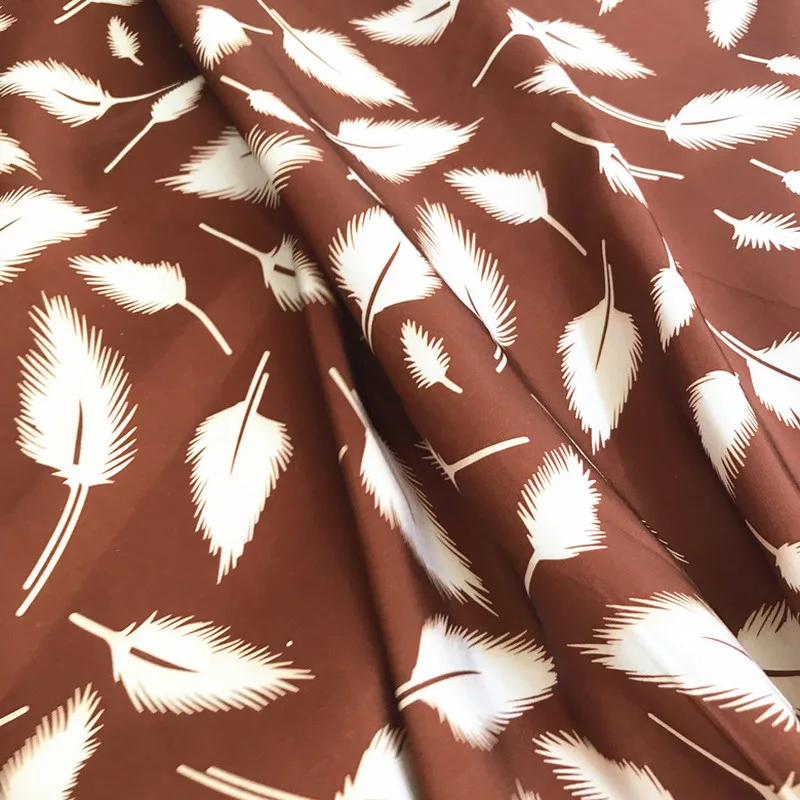 Модная ткань с перьями для платья 6 цветов африканская Вощеная хлопчатобумажная