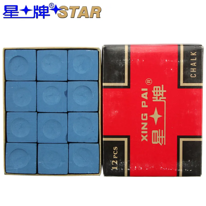 Высококачественные мелки для бильярда аксессуары 12 шт. | Спорт и развлечения