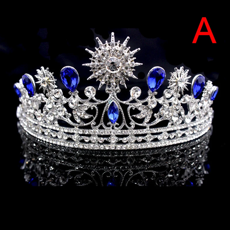 Кристалл женский свадебный головной убор Стразы Свадебная Корона невесты тиары