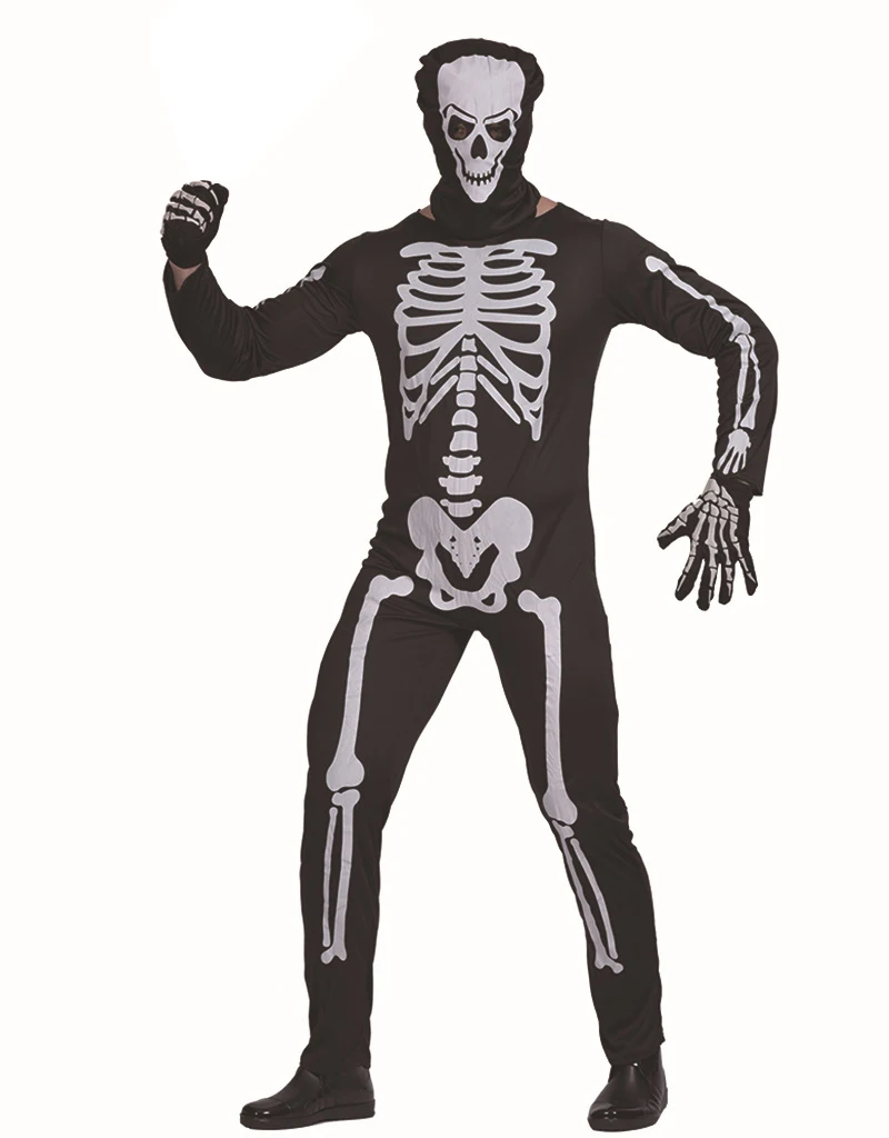 Бесплатная доставка карнавальные вечерние костюмы на Хэллоуин для мужчин черная