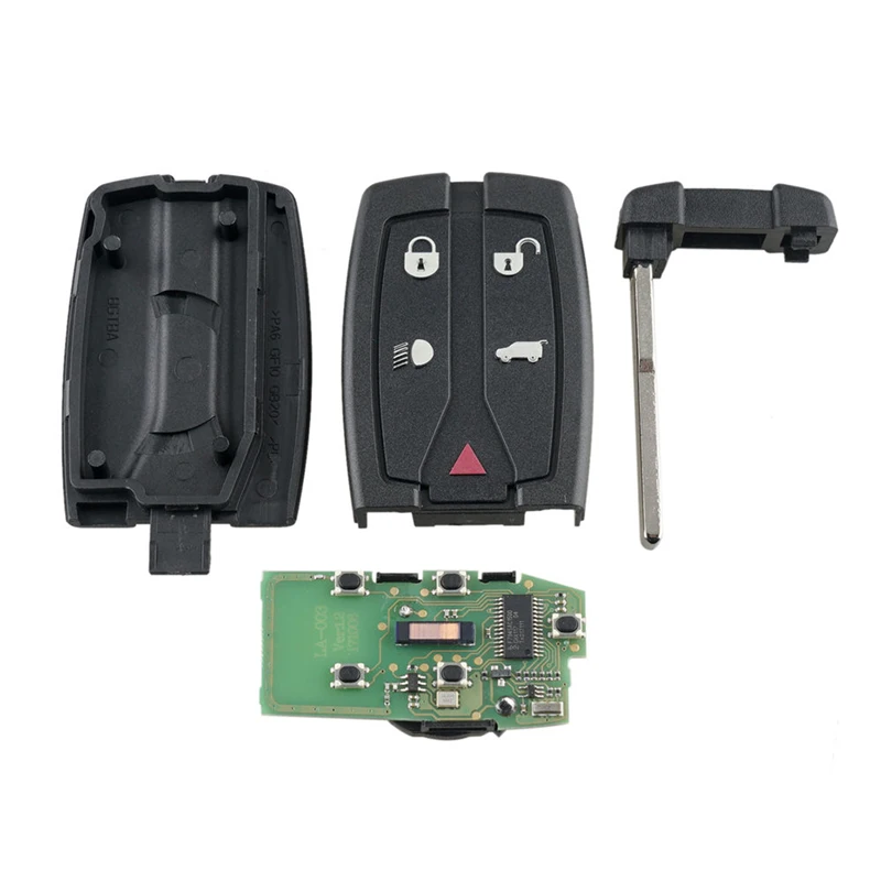 Dzanken 5 кнопок дистанционного ключа автомобиля 433 МГц для Land Rover freelander 2 2007-2015 и
