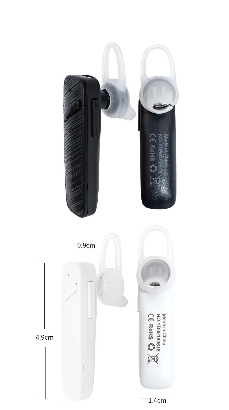 Мини беспроводные Bluetooth наушники спортивные наушники с микрофоном для Iphone Android наушники с микрофоном