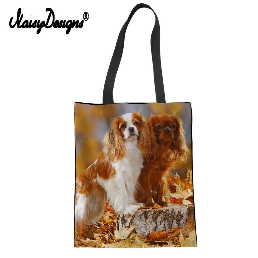 Сумка через плечо Cocker Spaniel многоразовая для студентов|Хозяйственные сумки| |