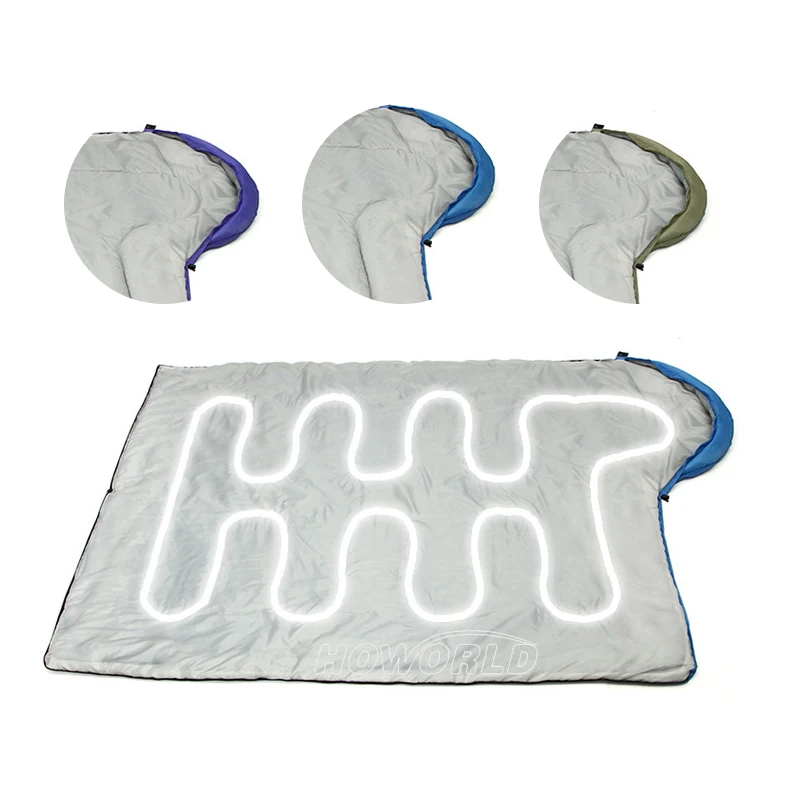 Лидер продаж AOTU бренд сверхлегкий конверт Тип сплайсинга одного спальный мешок