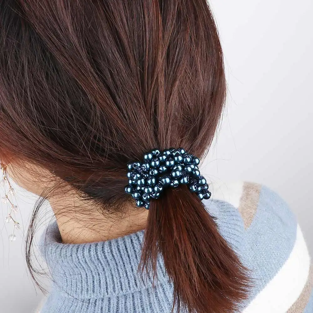 Женские милые аксессуары для волос со стразами блестящие резинки девочек